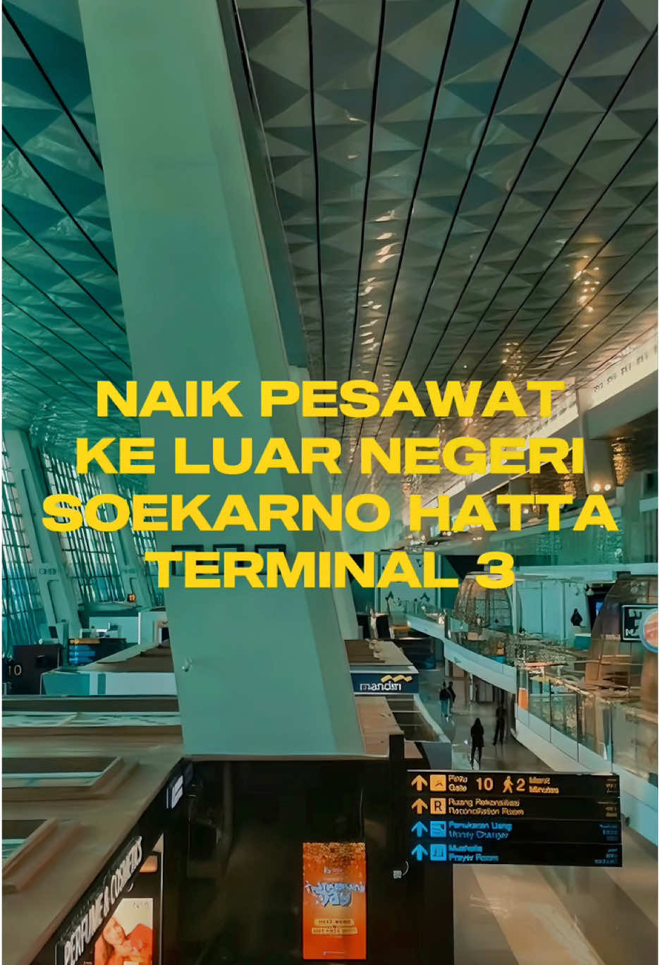 Naik Pesawat ke Luar Negeri dari Soekarno Hatta Terminal 3 🇻🇳