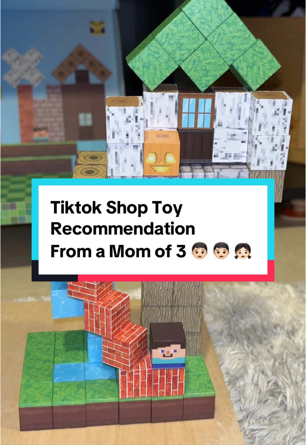 Looking for an inexpensive non screen toy to keep your kids busy this winter? Here’s my recommendation. We’ve had so much fun with these magnetic cubes from the TikTok shop.   🚨 Right now-  half off plus there’s a $10 off coupon andddd free shipping.  #tiktokshoptoy #toyrecommendation #magneticblocks #magneticcubes #sahm #winterbreak #tiktokshopfinds #creatorsearchinsights 