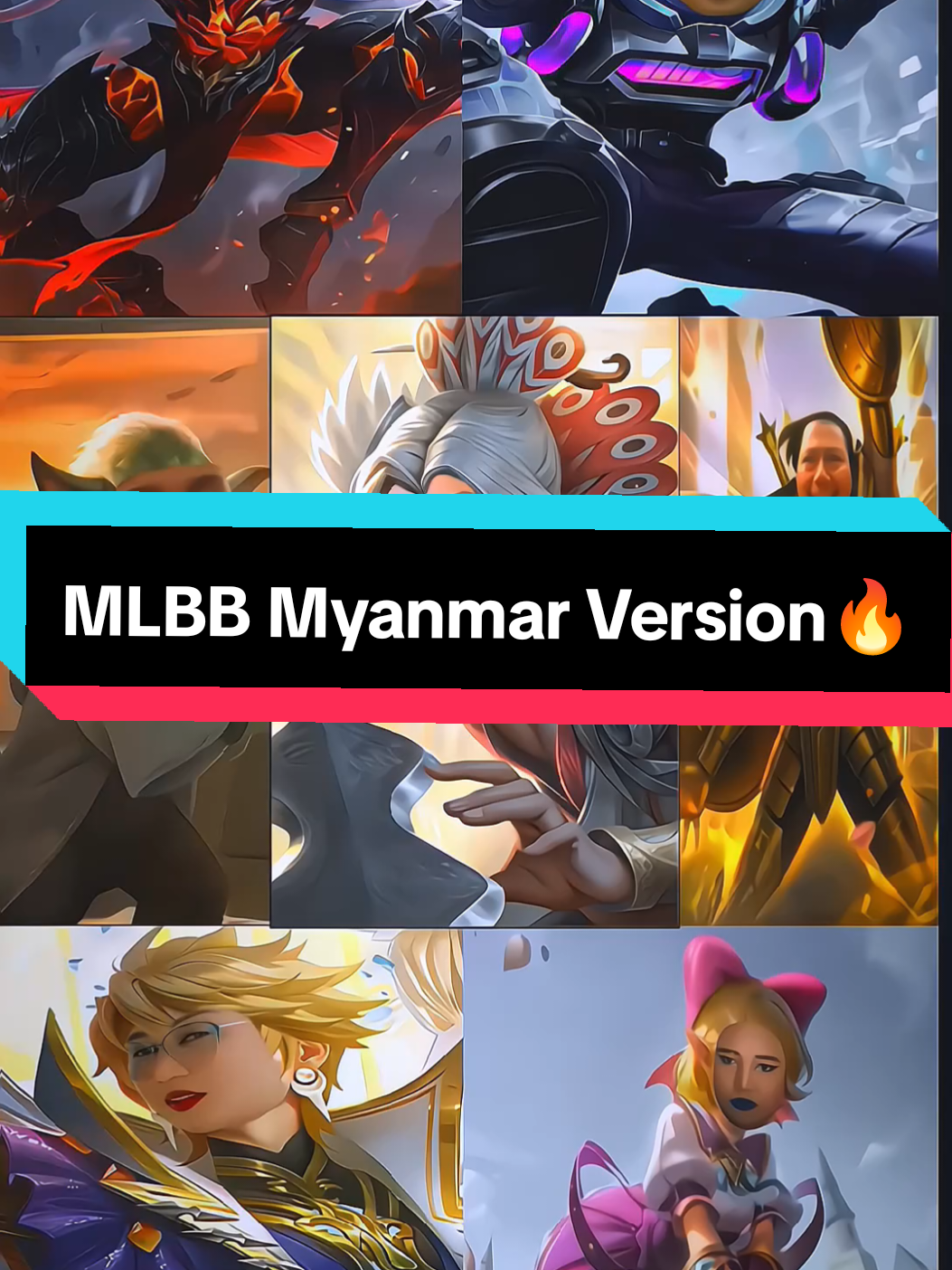 MLBB Myanmar Version🔥💀 #mobilelegends #thinkb4youdo #hero #voice #sun #chou #lolita #vale #xborg #cyclops #ling #xyzcba #viral #foryou #fyp @Meow's SPC🥶