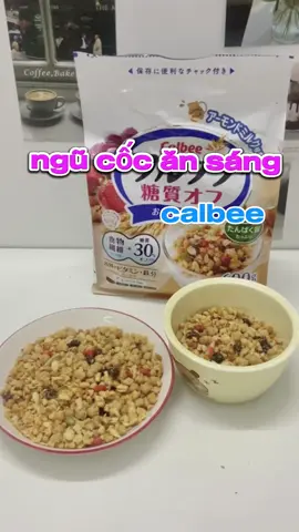 Ngũ cốc ăn sáng #calbee 