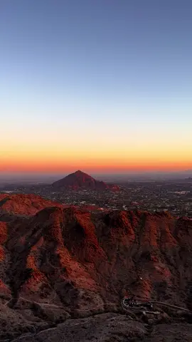 Arizona sunset #sunset #arizona #phoenix #fyp 