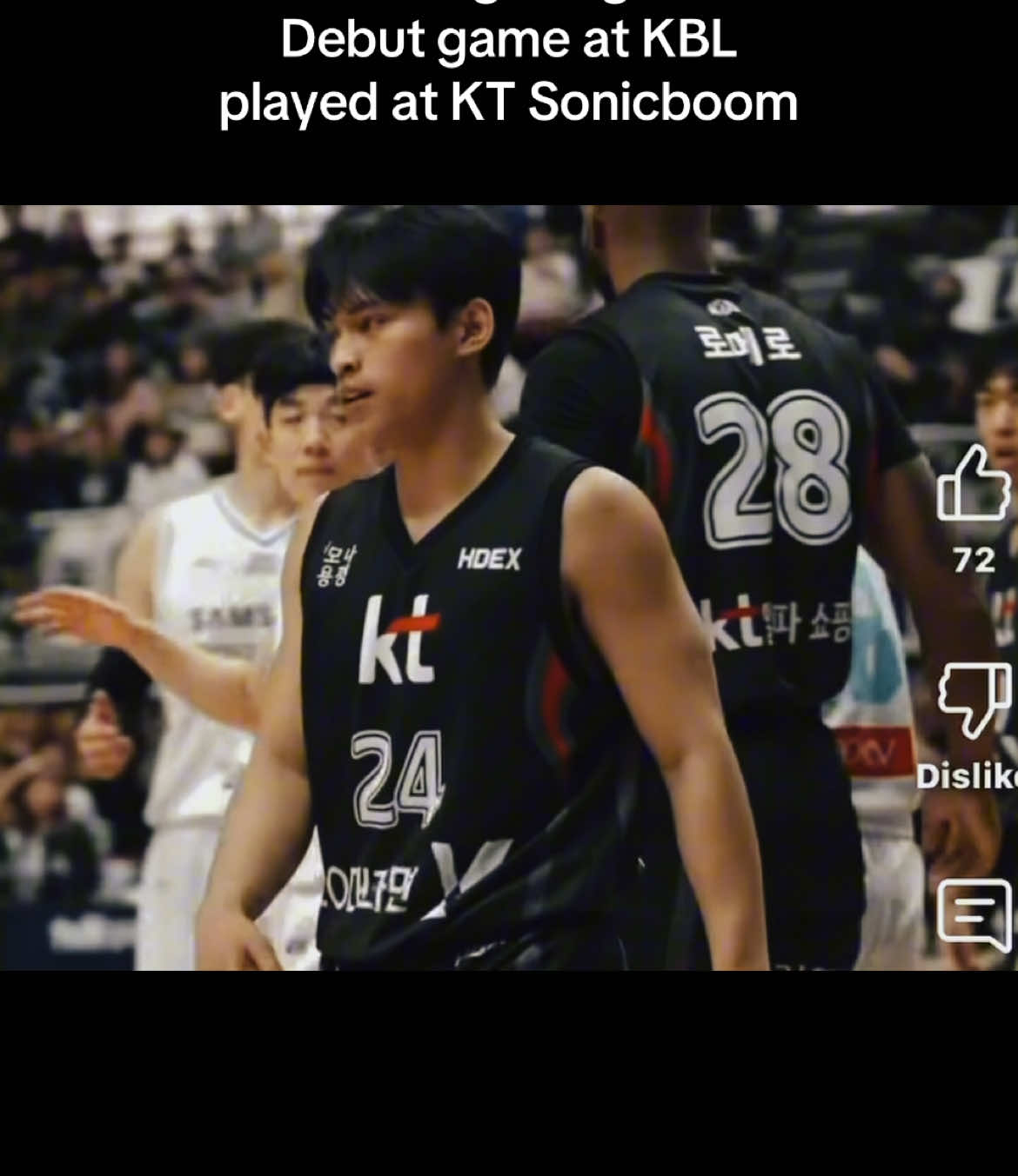 JD Cagulangan Showcase his KBL debut game.