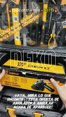 I really love this angle grinder, it makes me feel better than my wife#Dekotools #anglegrinder #NewYearNewAura 