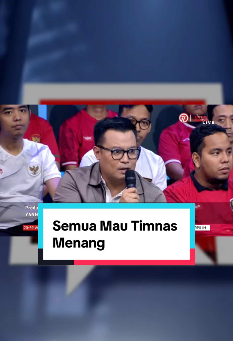 Replying to @Andre Barus Sebagai fans, kita harus dukung timnas kita. Karena gak ada satu orang pun yang mau lihat timnya kalah.  #pssi #patrickkluivert #shintaeyong #timnasindonesia 