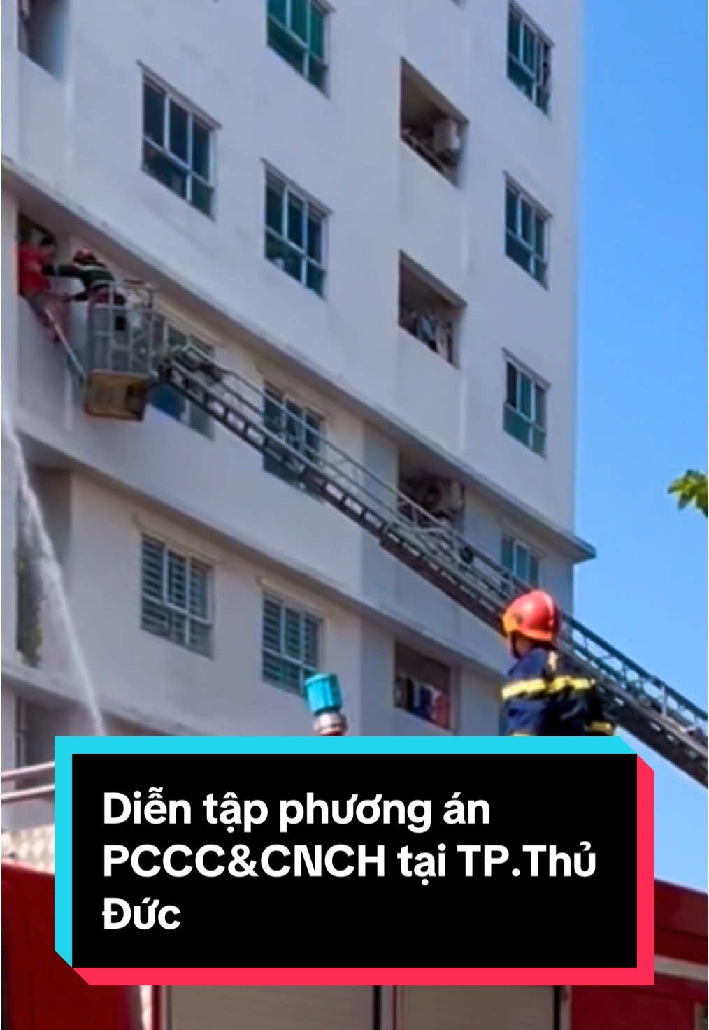 Luyện tập phương án PCCC&CNCH vào cuối tuần của ae TP. Thủ Đức 🧑🏻‍🚒🫡 #dientappccc #pccc #114 #xuhuong