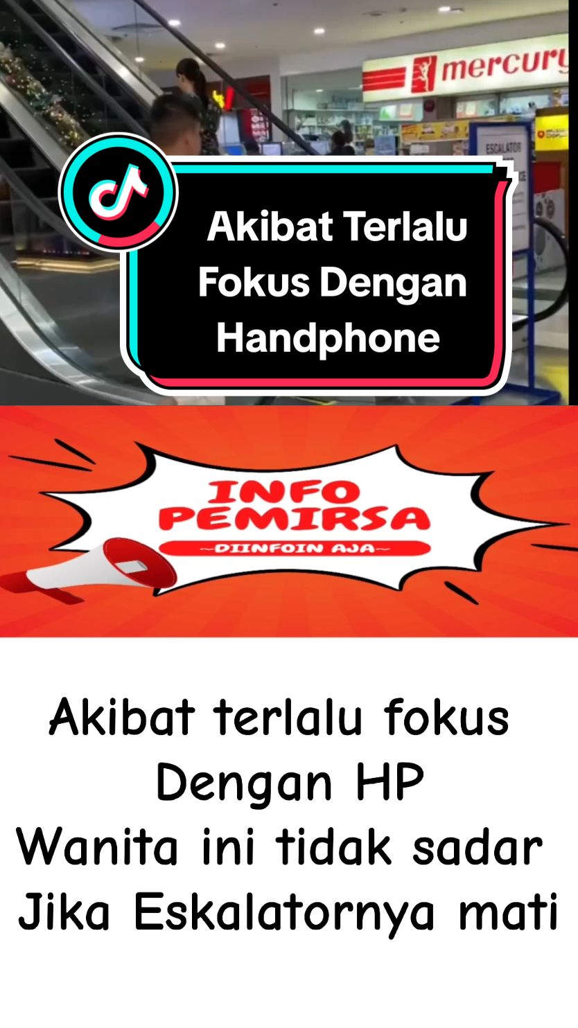 Akibat terlalu fokus dengan HP #faktaunik #fyp #beritaterkini #info #fakta #beritaviral 