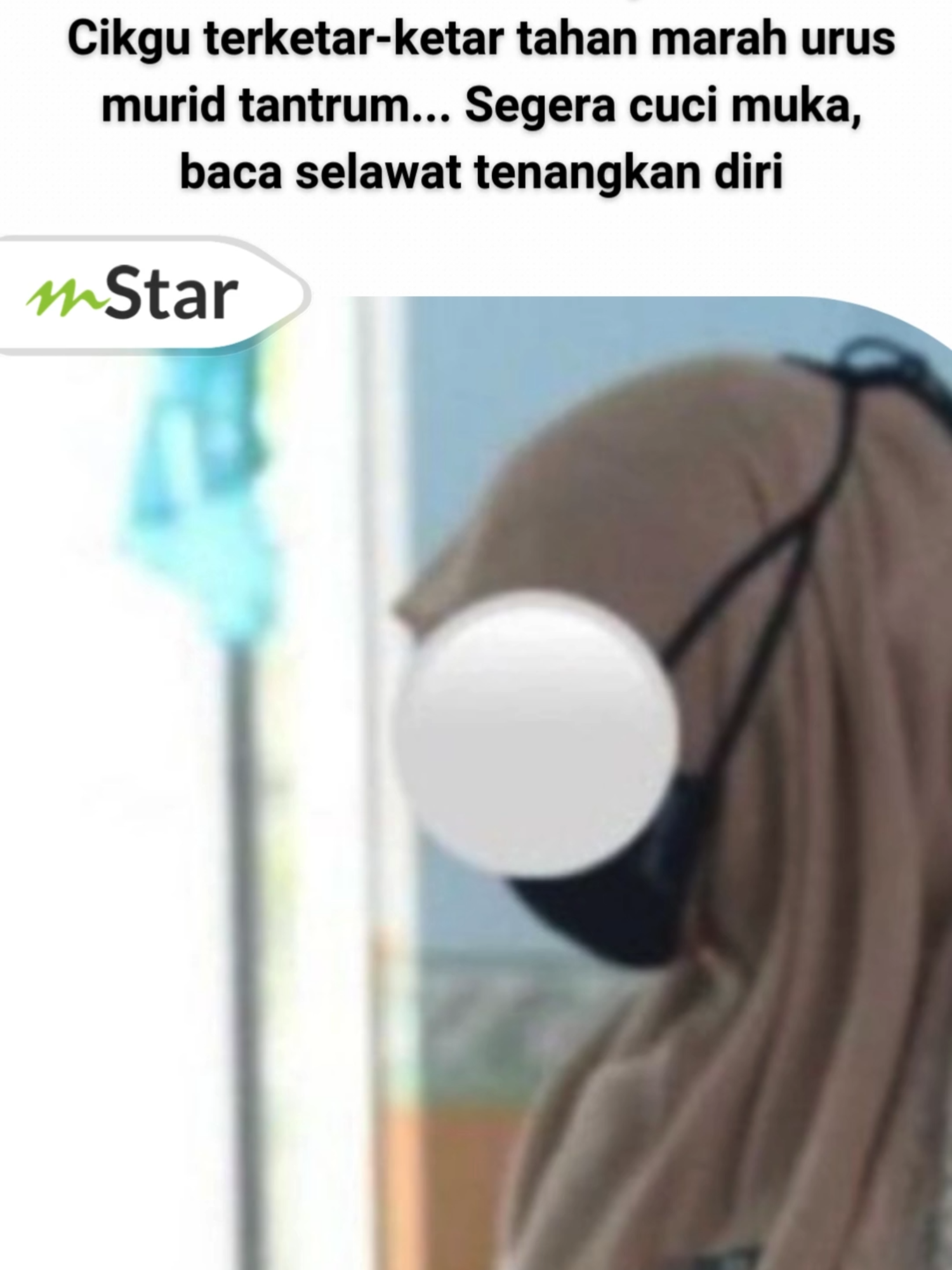 “Dia ludah muka saya!” - Cikgu terketar-ketar tahan marah urus murid tantrum... Segera cuci muka, baca selawat tenangkan diri #fyp #beritaditiktok #sembangentertainment #viral