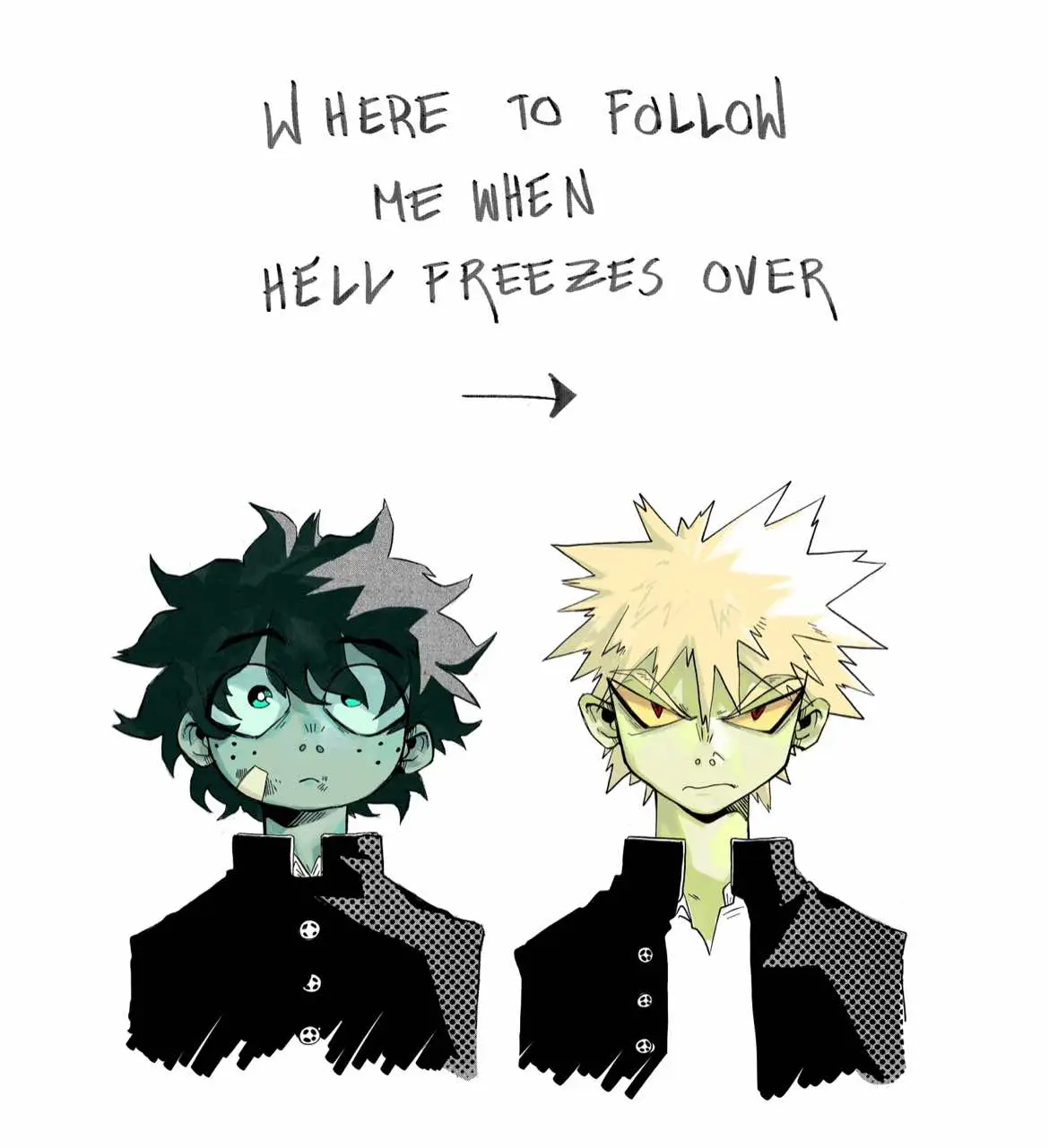 I aint a color guy, you aint allowed to say squat  #mha #bnha #myheroacademia #bokunoheroacademia #bokunohero #izukumidoriya #deku #mhafanart #bnhafanart #bkdk #bakugou #bakudeku 