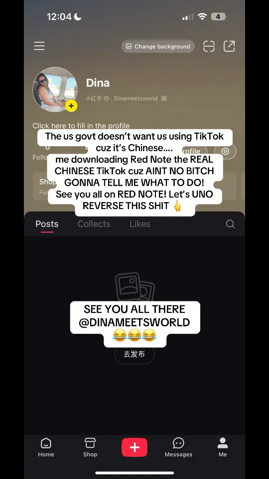 No for real 😂😂 let’s do it for fun!  #tiktokban#tiktokalternative #tiktokbanned #tiktokviral #fyp #viraltiktok #rednote 