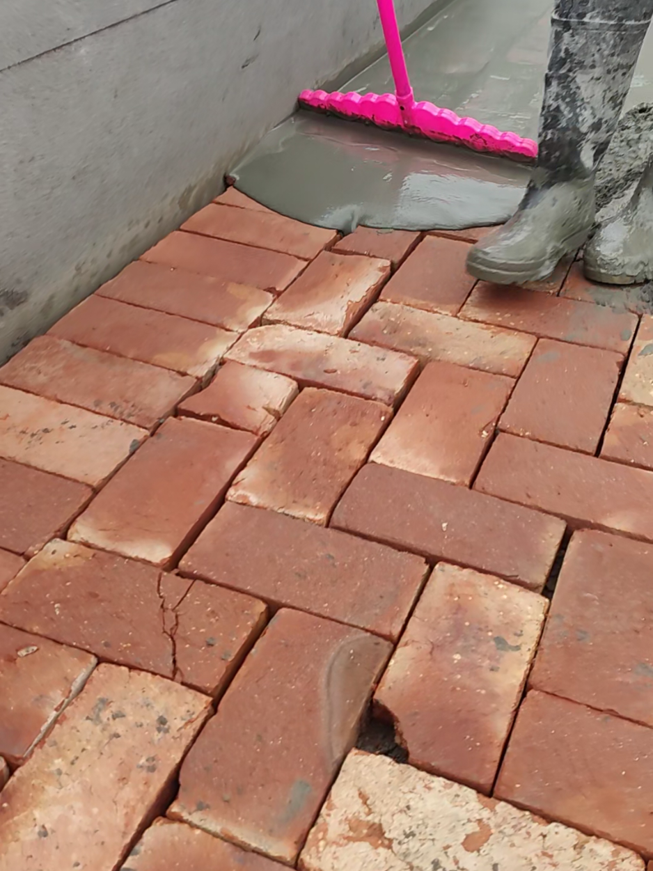 cement and sand Nero tiles applying #construction #tricks #idea #videoviral 