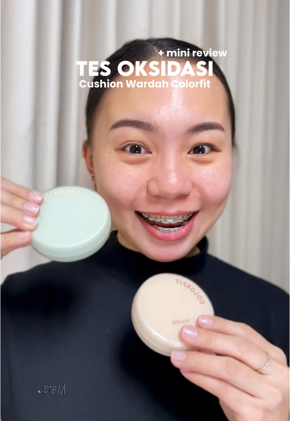 GILAAAAKK BAGUS BANGETT!!🥹🩵🙌🏻💯 #cushionviral #cushionlokal #cushionmatte #cushioninstaperfect #cushionwardah #cushioncolorfit #reviewcushion 