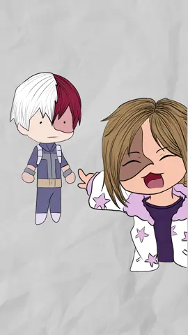 She and Todoroki have the same Birthmark #tiktokanimator #mhashototodoroki #anitok #my hero academia 