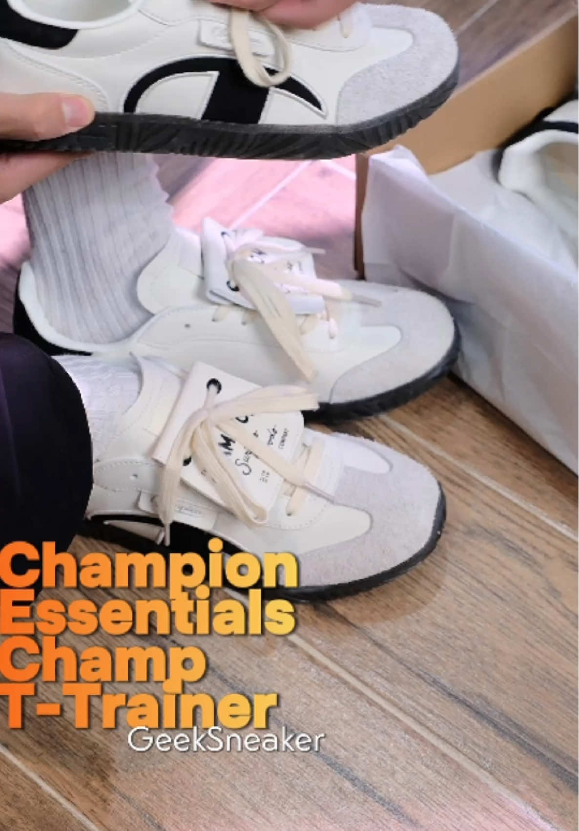 Champion Essentials Champ T-Trainer #Geeksneaker