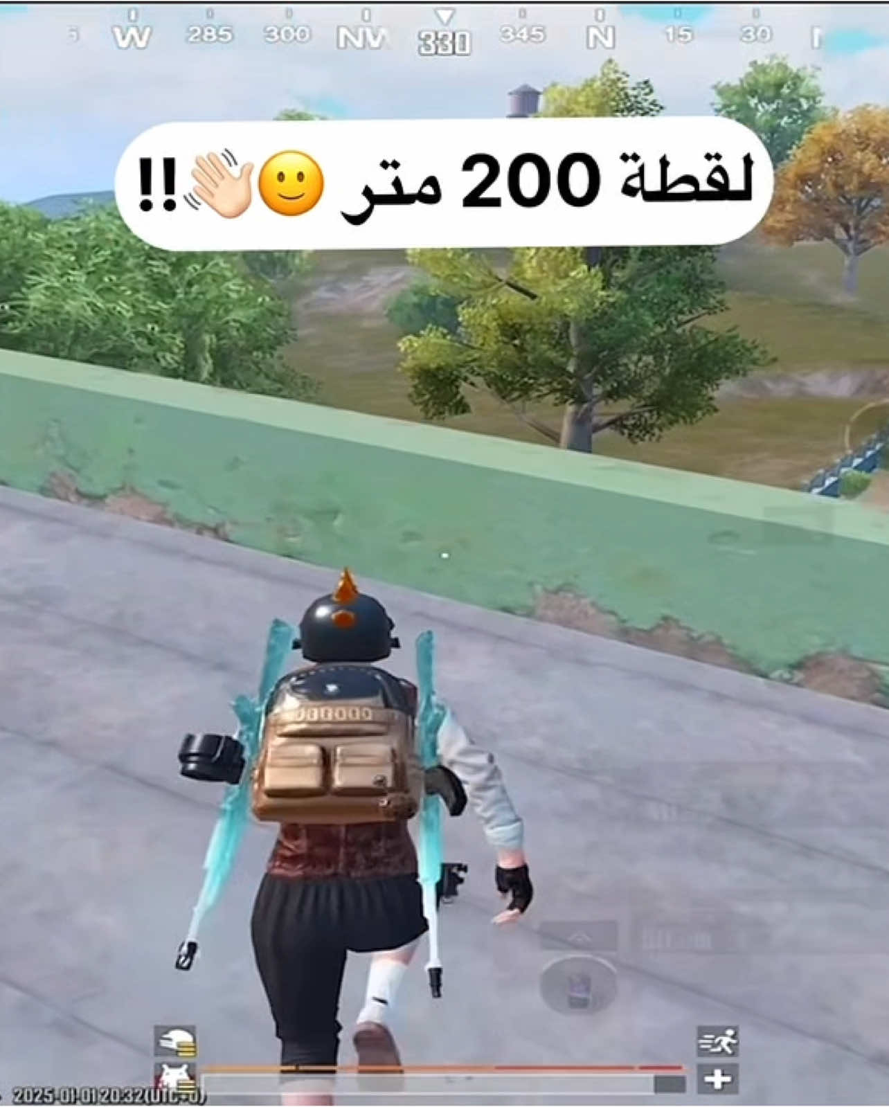 لقطه 200 متر 🤯🥵!! مستحيل تحصل 😨🔥!! #عبس #العبس #pubgmobile #pubg #حساسية_عبس #العراق🇮🇶 #ببجي_موبايل #اكسبلور #اكسبلورexplore #حساسية_هيدشوت #انا_العبس_ولاك #حساسية #ببجي #viral 