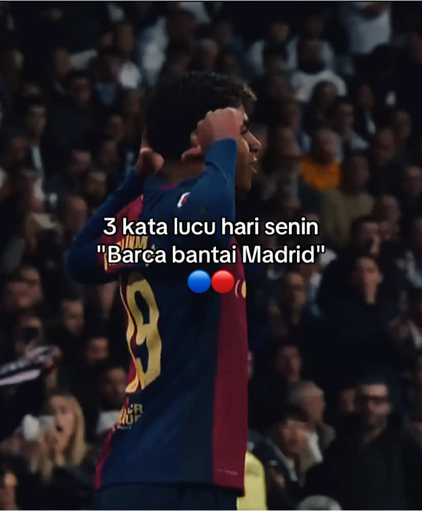 EL CLASICO MALAM INI 🔵🔴 #fyp #ElClasico #realmadrid #barcelona 