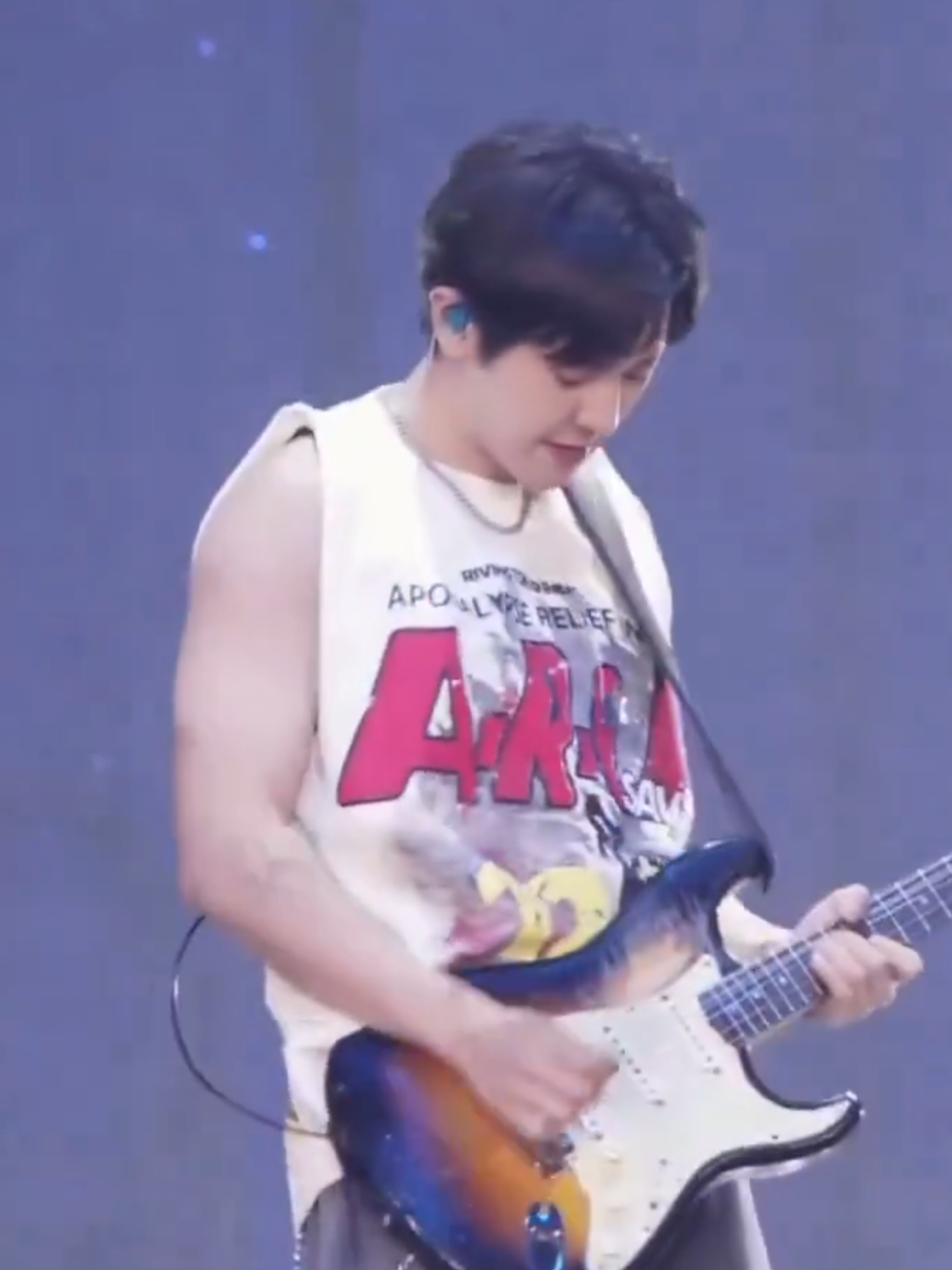 YASSSHHH❤️‍🔥❤️‍🔥❤️‍🔥 PARK CHANYEOL 🎸- BACK AGAIN at SMTOWN LIVE 2025 DAY-2 #chanyeol #exo #smtown2025 #pcyina #fypシ゚ 