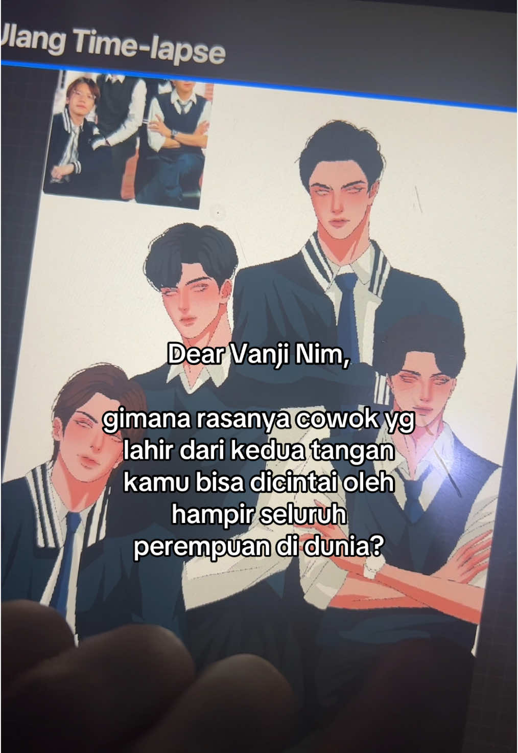 Gimana rasanya ketika art kamu adalah art yg paling ditunggu oleh banyak orang di hampir seluruh dunia? #fyp #foryou #webtoon #manhwa #vanji #matthiasvonherhardt #matthias #cryorbetteryetbeg #winterwoods #illustration #commissionart 