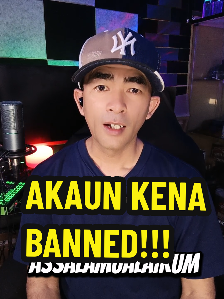 Langkah2 awal utk mengelakkan akaun di banned.. #akaunbanned #jombersahabat #sahabatBossKay #allwaysgrow 