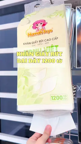 1 bịch = 19k tận 1200 tờ (4 lớp) Vậy là đc 300 lần rút Giấy dày dai, hàng VN , cty đang có deal tốt lắm combo 6 túi 109 cá.  #khangiayrut 