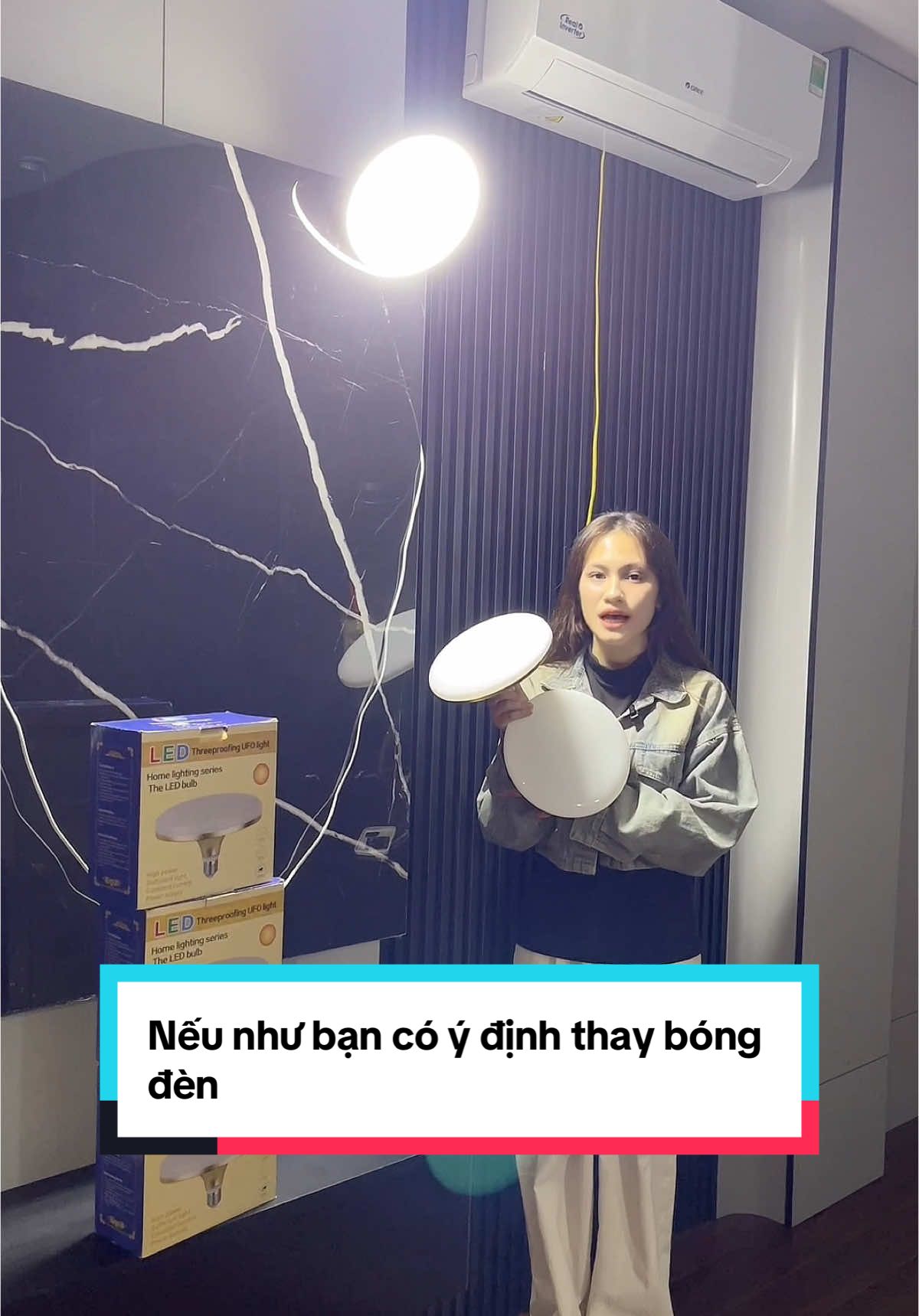 Nếu như bạn có ý định thay bóng đèn#queenshopne #bongbull #bongdenled #bongsang #bong50w #bongdiabay #xuhuongtiktokk #xuhuong 