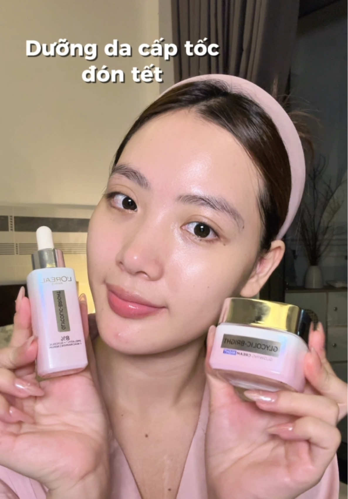 Dưỡng sáng da cấp tốc đón tết thoaii mấy bà ơiii  #serummelasylhong #oapkoc#motham #trangda #thammun #lorealparis #tet #tet2025 #3BrothersMedia