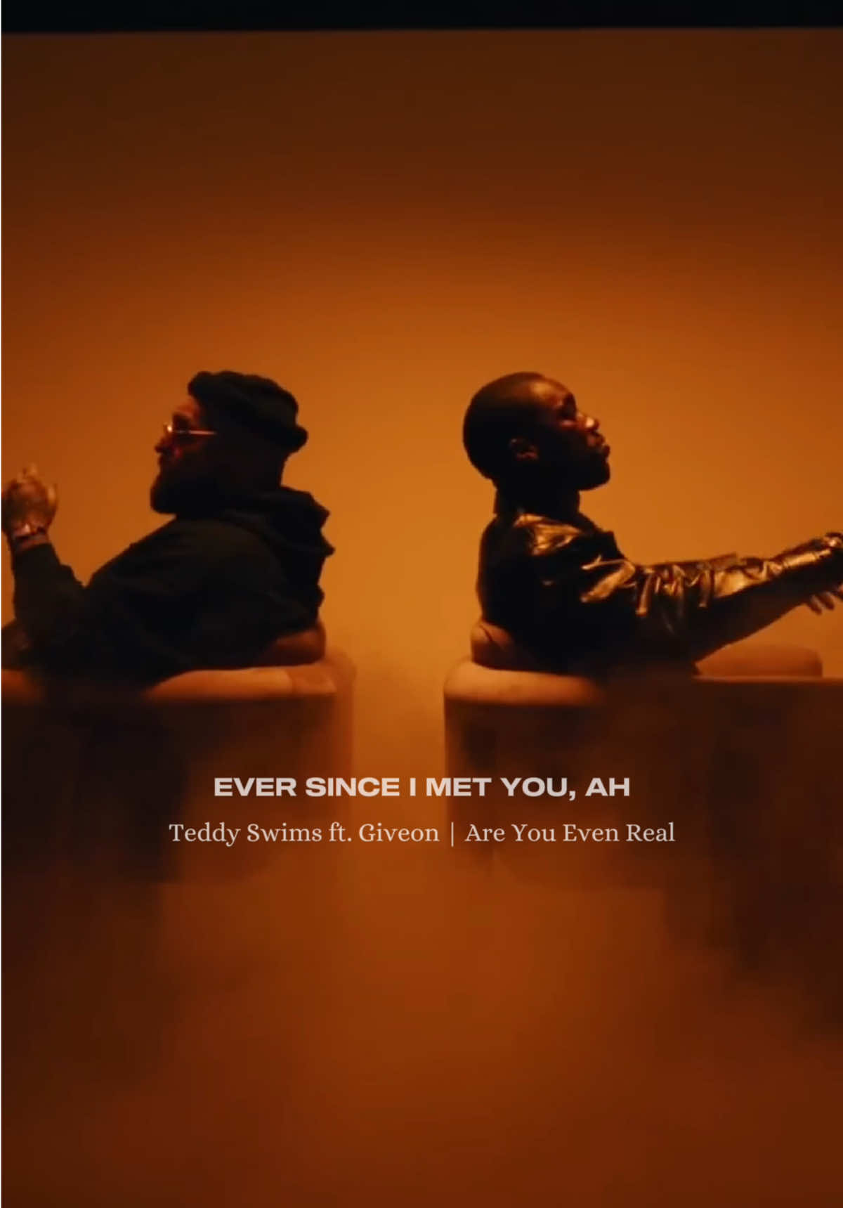 Is this collab even real because it feels like a dream with ‘Are You Even Real’ by Teddy Swims & Giveon 😭 @Teddy Swims @GIVĒON #teddyswims #giveon #areyouevenreal