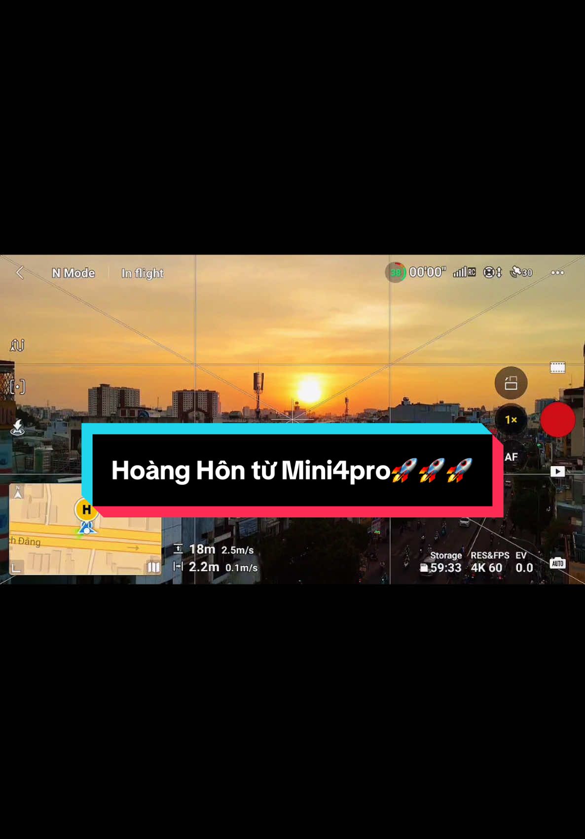 Mini4pro quay hoàng hôn thì sẽ như thế nào ae ??? #flycam #drone #dji #tokyocamera #tokyocamerabinhthanh #xuhuongtiktok2024 #mini4pro #xuhuongtiktok #djimini4pro 