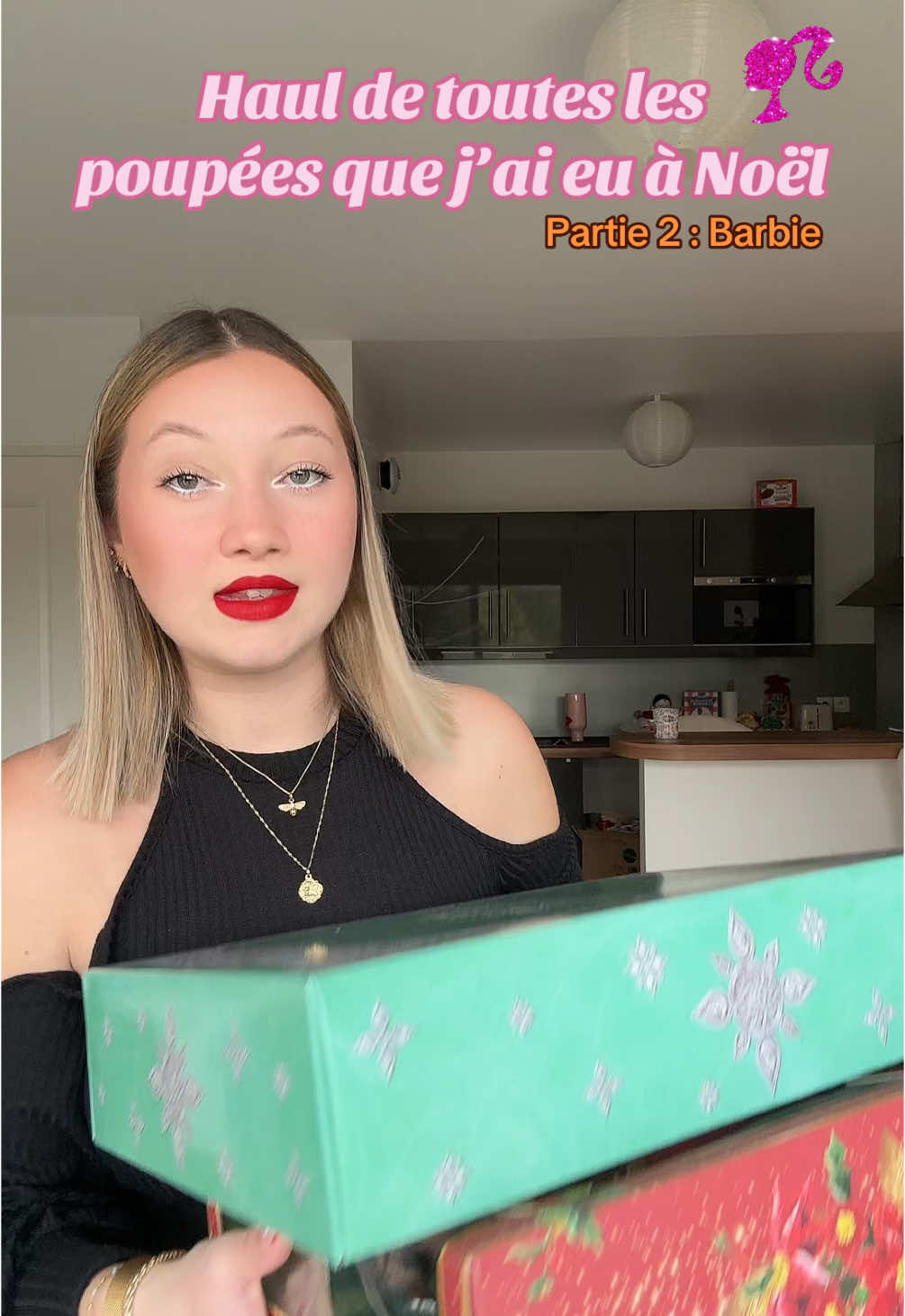 Les poupées que j’ai eu à Noël version Barbie ✨🎀 #barbie #barbiegirl #barbiedoll  #christmas #barbiemovies #barbiecollector #shopping #new #dolls #doll #angel #collectordolls #dollcollector #poupée #foryou #fyp #pourtoi #viral #video #bobmackie 