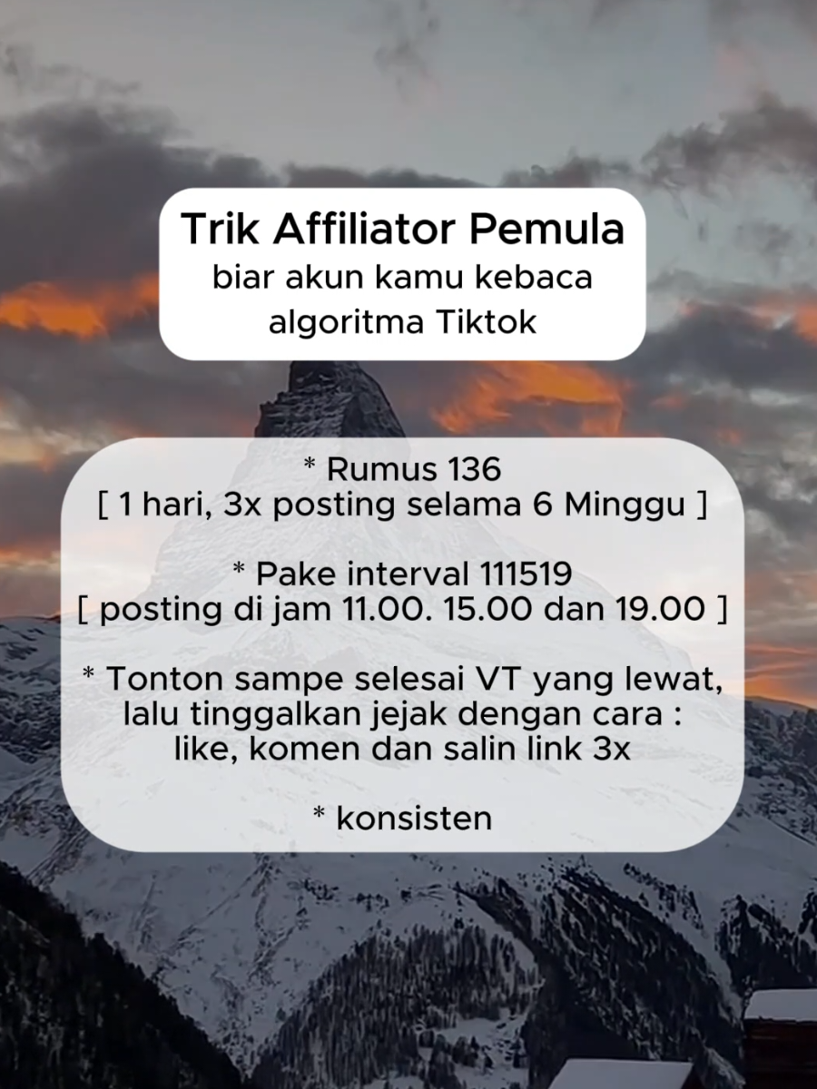 #tipsaffiliate #tipsaffiliatetiktok #tipsaffiliatepemula #affiliator 