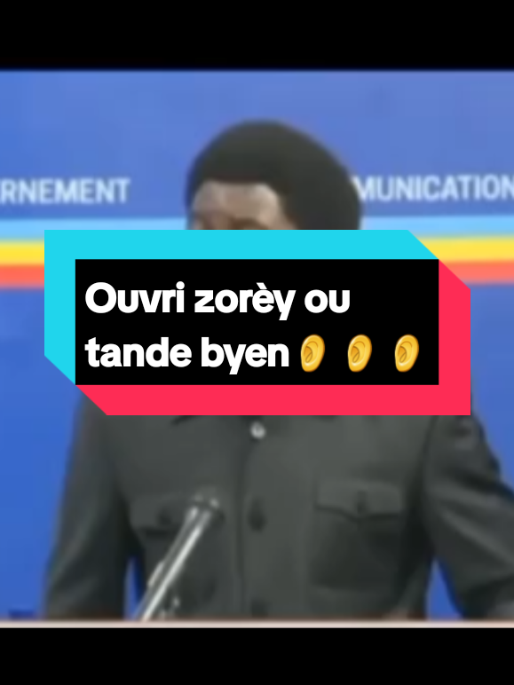 pwan san nou tande  eh gade byen kiyes kap pale a paske ,secpa ninpot moun, an swiv kisa li di de Haiti #haitiantiktok #Haiti #fyy #viralvideo 