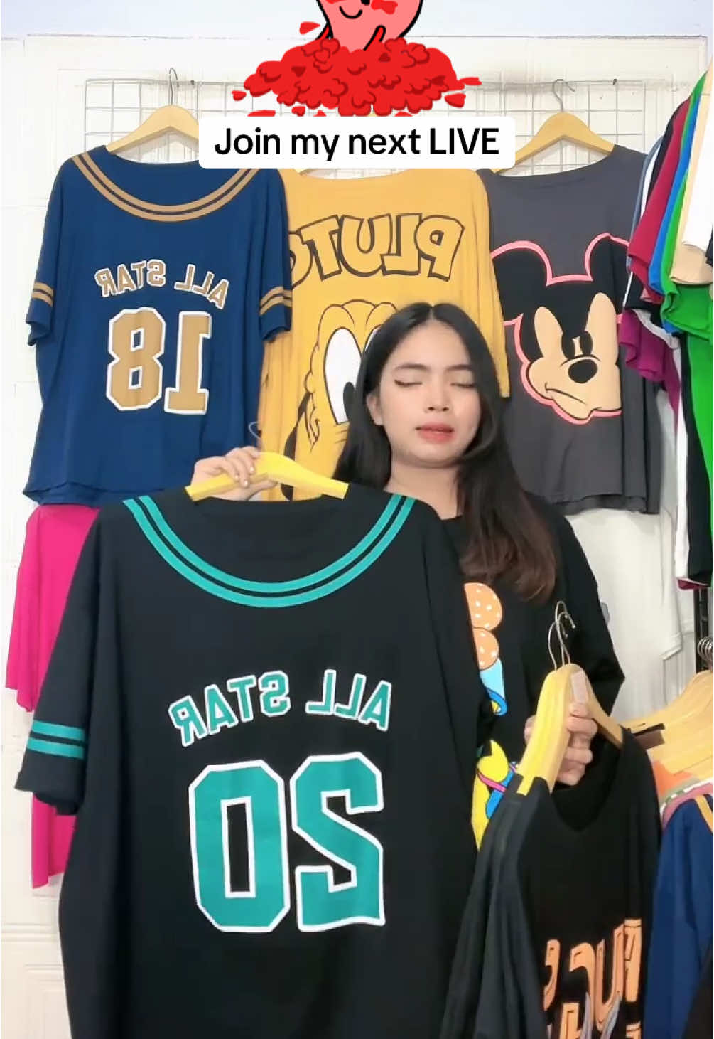 Sharing this moment when chat got hyped. Join us in the next LIVE!#tiktoklive #livehighlights #8teencloth #kaosjumbooversize #kaosjumbold130 #kaosduck #upsetduck #casualoutfits #kaoswanita #kaosgambar #kaoskartun #paydaysale #TikTokFashion 