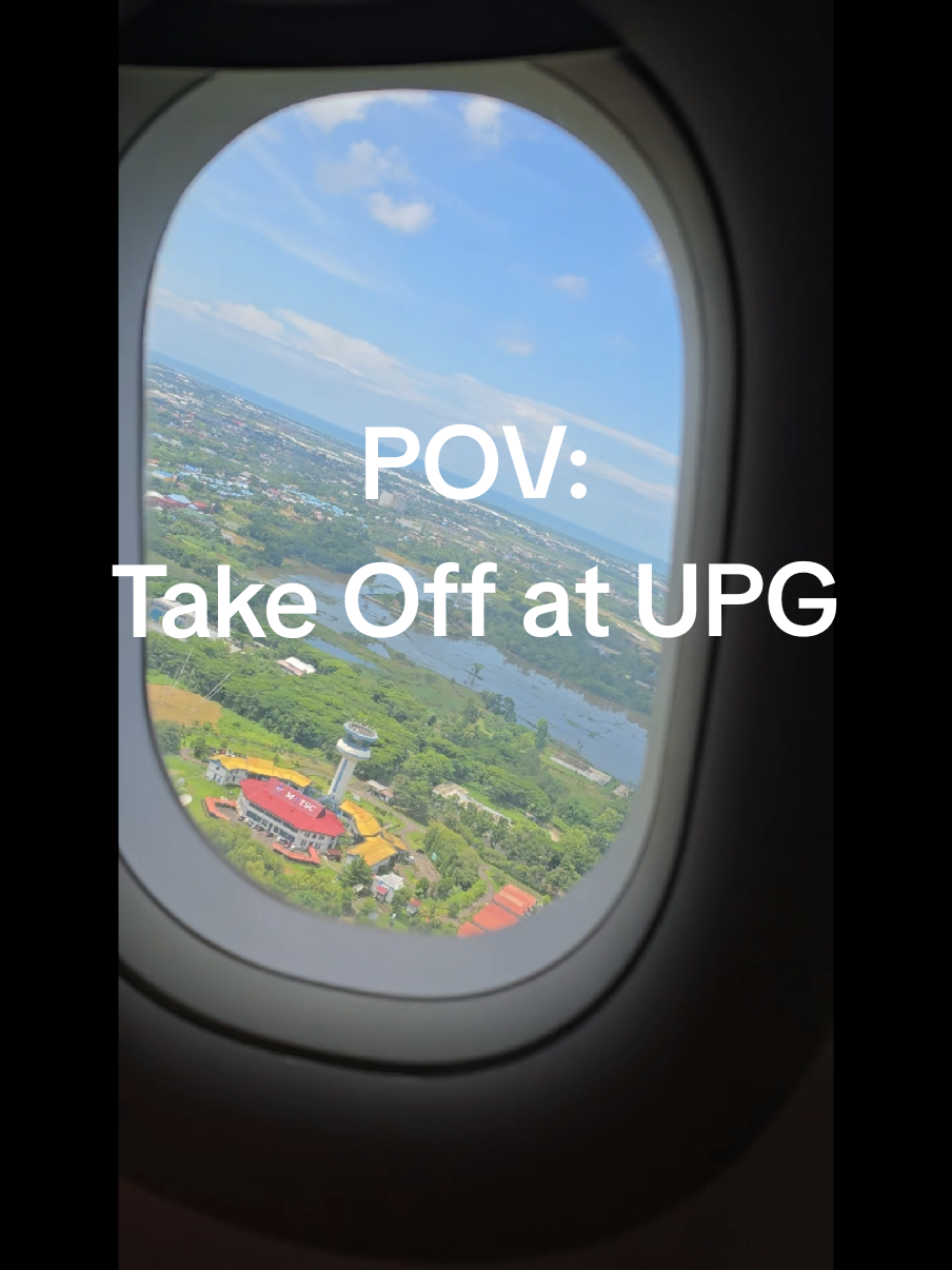 POV: Take off at UPG #PKLUP #BatikAir #UPG