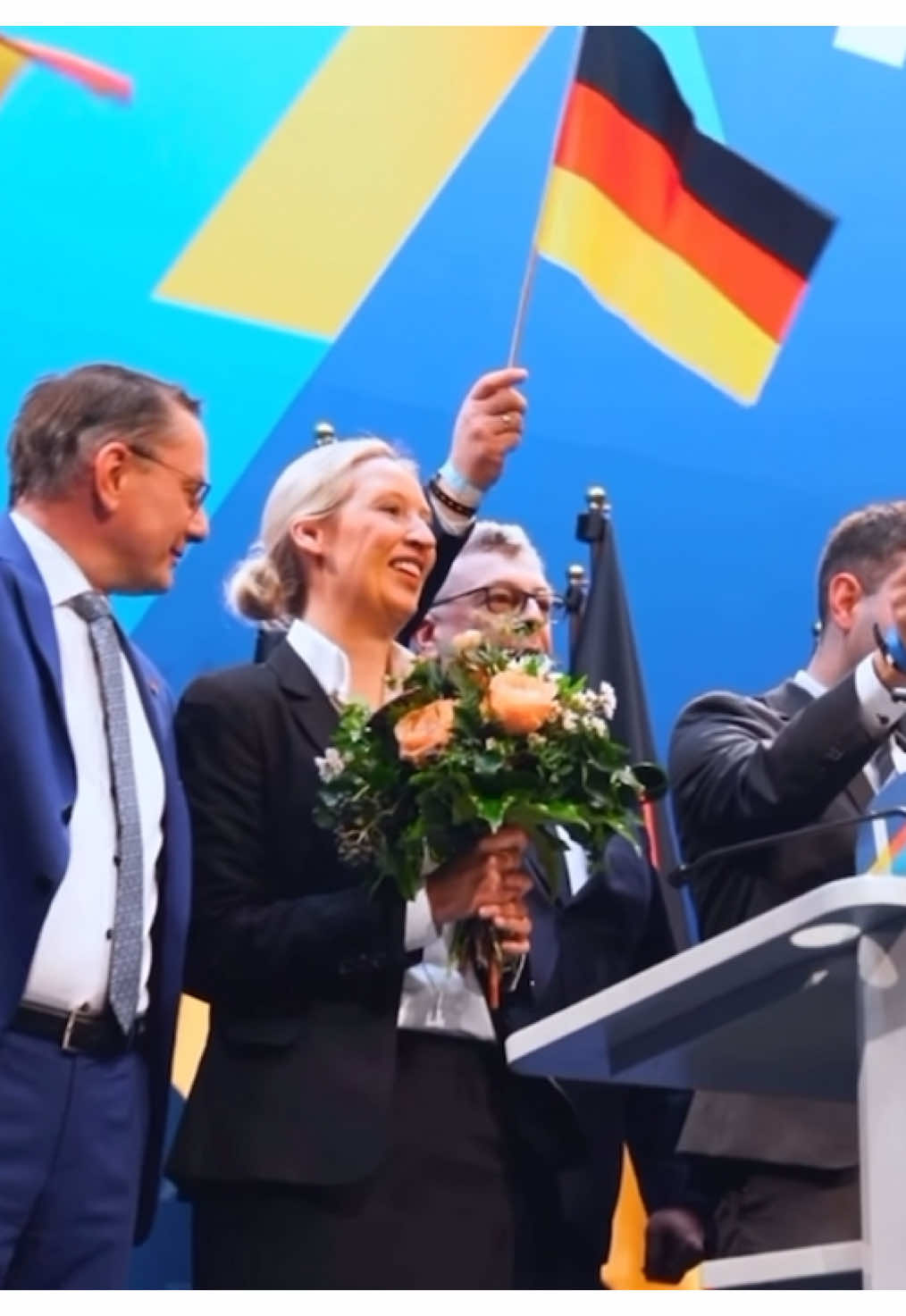 „Only the AFD can safe Germany“🇩🇪💙💙 #aliceweidel #fyp #fy #afd #angelamerkel
