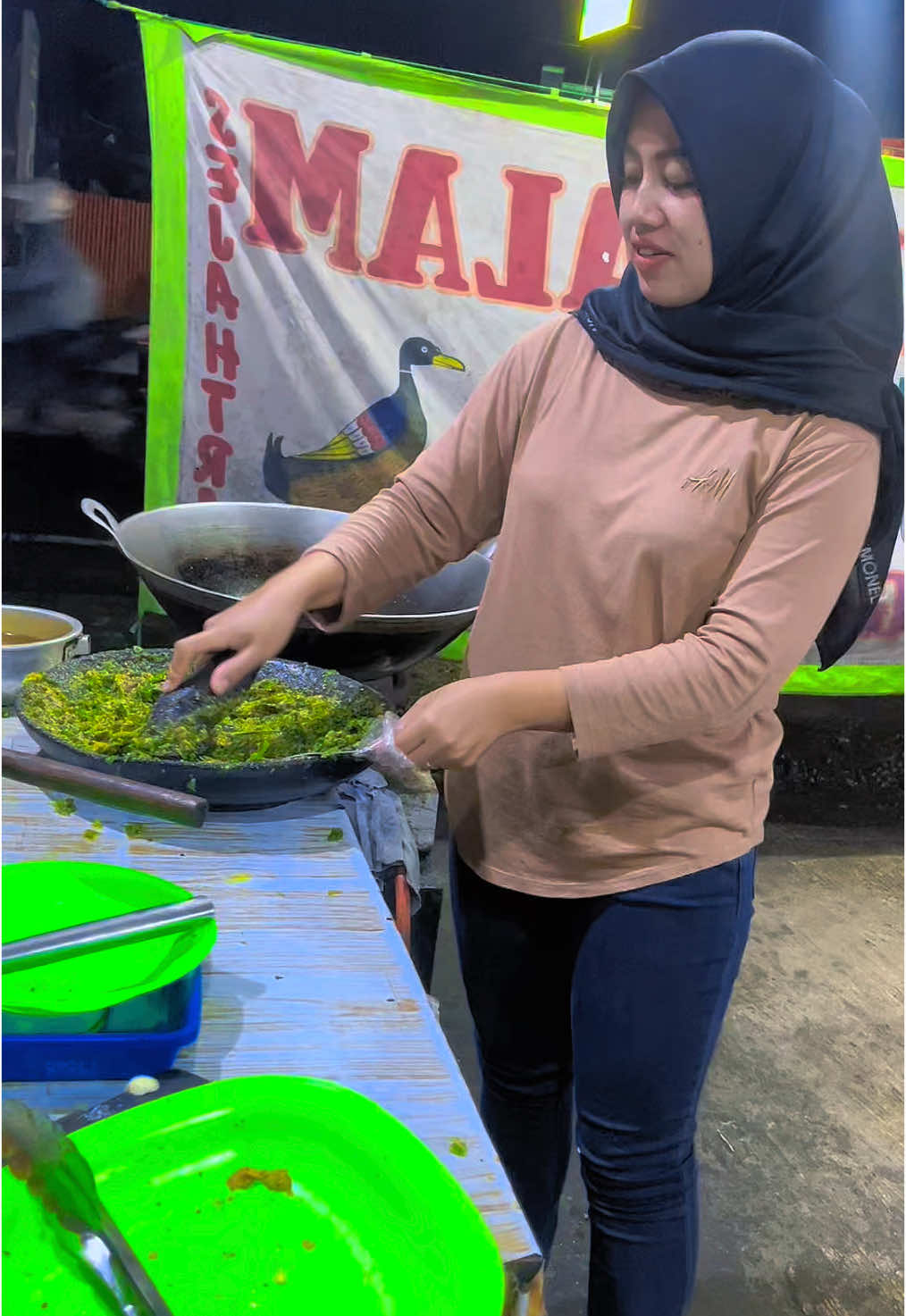 sambal ijo bikin nagih🤤 #pecellele #fyp #lewatberanda #padahariini 