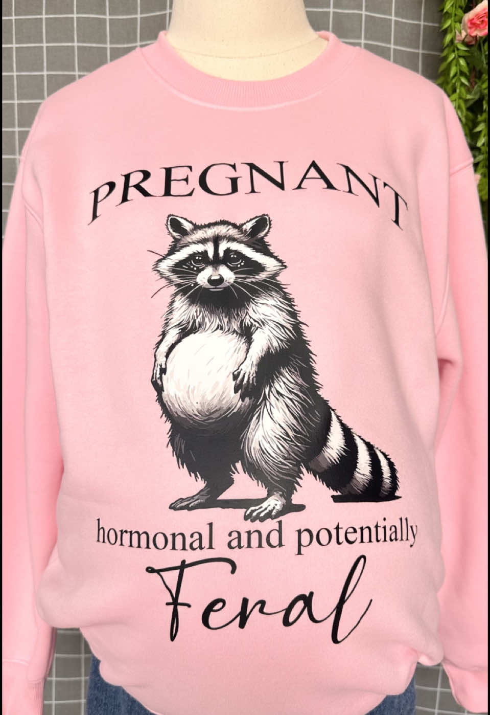 Pregnant hormonal and potentially #pregnant #pregnantshirt #pregnanttiktok #pregnantvalentine #expectingmomshirts #tobemom #tiktokshop 