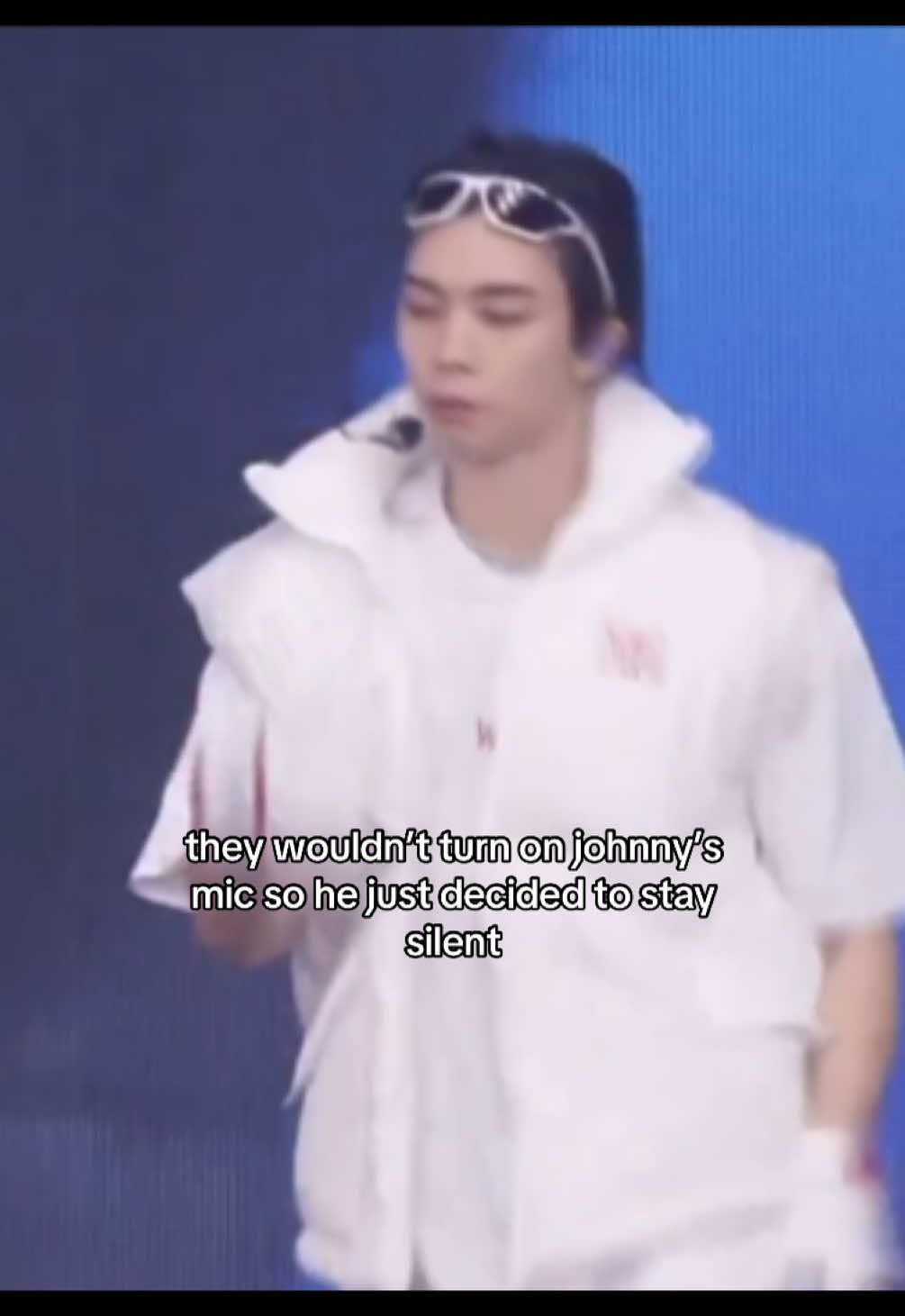 i just know he was pissed #johnny #nct #nct127 #walk #smtown 