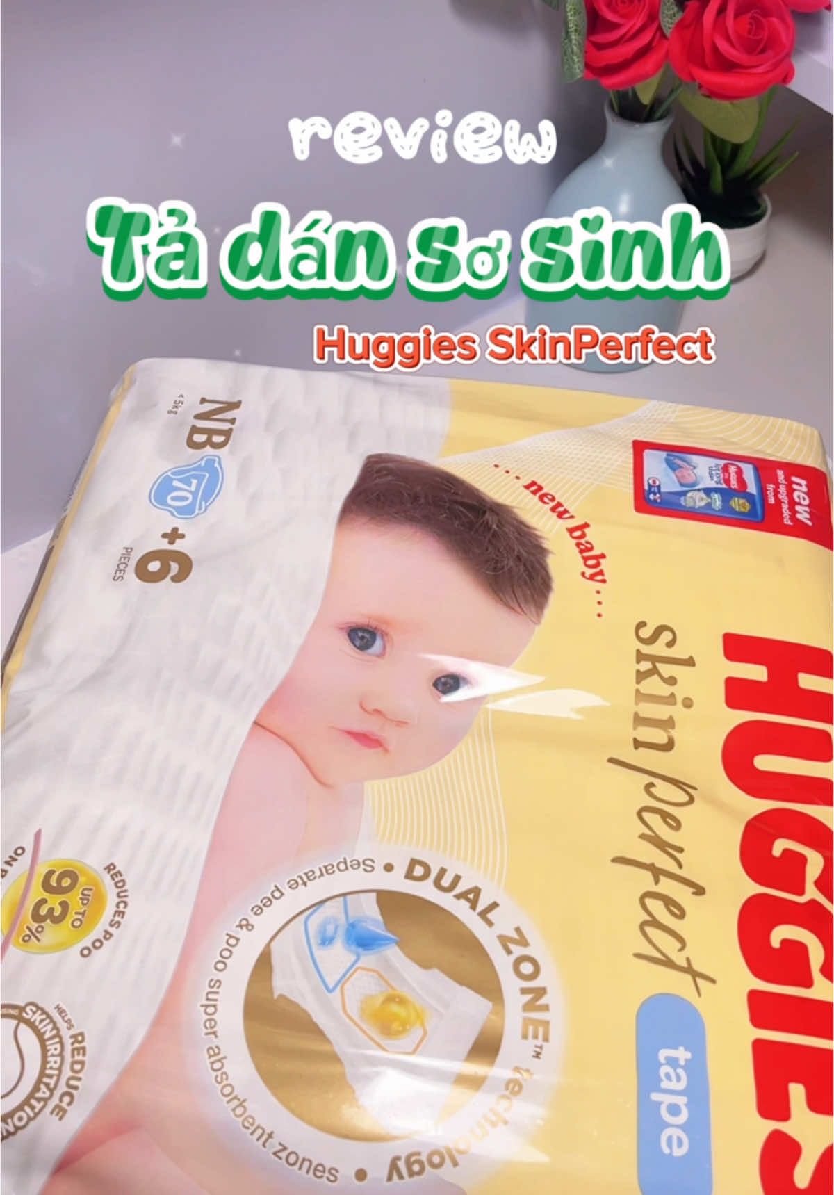 Review Tã Dán Huggies skinperfect sau hơn 2 tháng sử dụng cho con, các m tham khảo thử nha! #huggies #tadanhuggies #mebimsua #xuhuong #viraltiktok #viralvideo #review 
