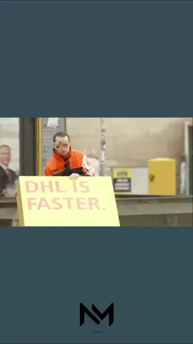 This creative and humorous marketing campaign by DHL helped them gain hundreds of thousands of new customers, many of whom switched from UPS or FedEx to DHL. Save/ Share this reel & Follow @nextmedialondon  . .#nextmedialondon . #advertising #brands #marketing #branding #digitalmarketing #brandidentity #entrepreneurship #businesstips  
