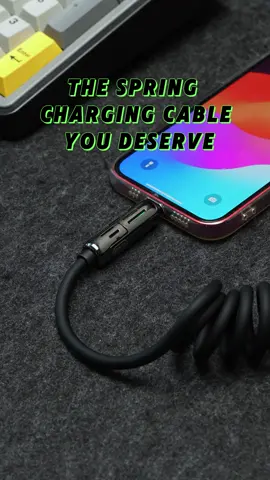 Everyone who has a car is arranged with this spring four-in-one fast charging cable!!#usba #iphone #tiktokshop #foryou #usbc #tiktokmademebuyit #charger #deals #4in1 #cable 