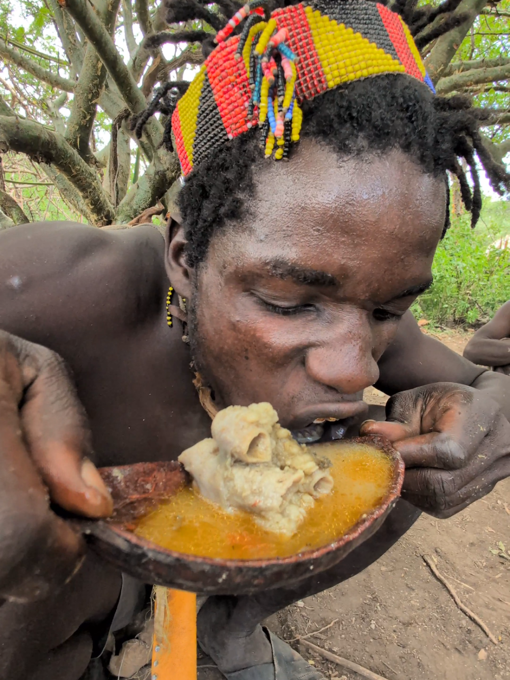 what a Food 😲😋😳 This is So delicious and Natural taste #local #FoodLover #africa #usa🇺🇸 #africastories #village 