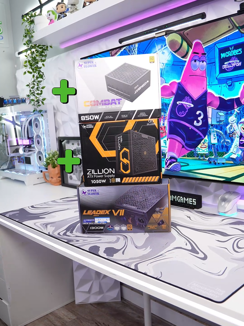 NEW YEAR WORLDWIDE GIVEAWAY  ✨🎉 We’re celebrating with 6 WINNERS and some incredible prizes to upgrade your PC!  🎁 PRIZES 🎁 PSU Leadex VII Gold ATX 3.1 (2 WINNERS) PSU Zillion FG ATX 3.1 (2 WINNERS) PSU Combat FG ATX 3.1 (2 WINNERS) ✨ HOW TO ENTER ✨ 1️⃣ Follow us on IG @superflowerofficial & @bamgamesofc 2️⃣ Like the post on IG! 3️⃣ Tag 2 friends in the comments who need a PC upgrade, and include your region (for shipping purposes). ⏳ Giveaway ends on January 20! Winners will be announced on February 7. Stay tuned to our story for the winner reveal—we’ll also DM the lucky ones for shipping info! Let’s start 2025 with power and performance! 💪  Good luck to everyone! 🎊 #setup #gamingpc #gaming #tech #setupgaming #SuperFlower