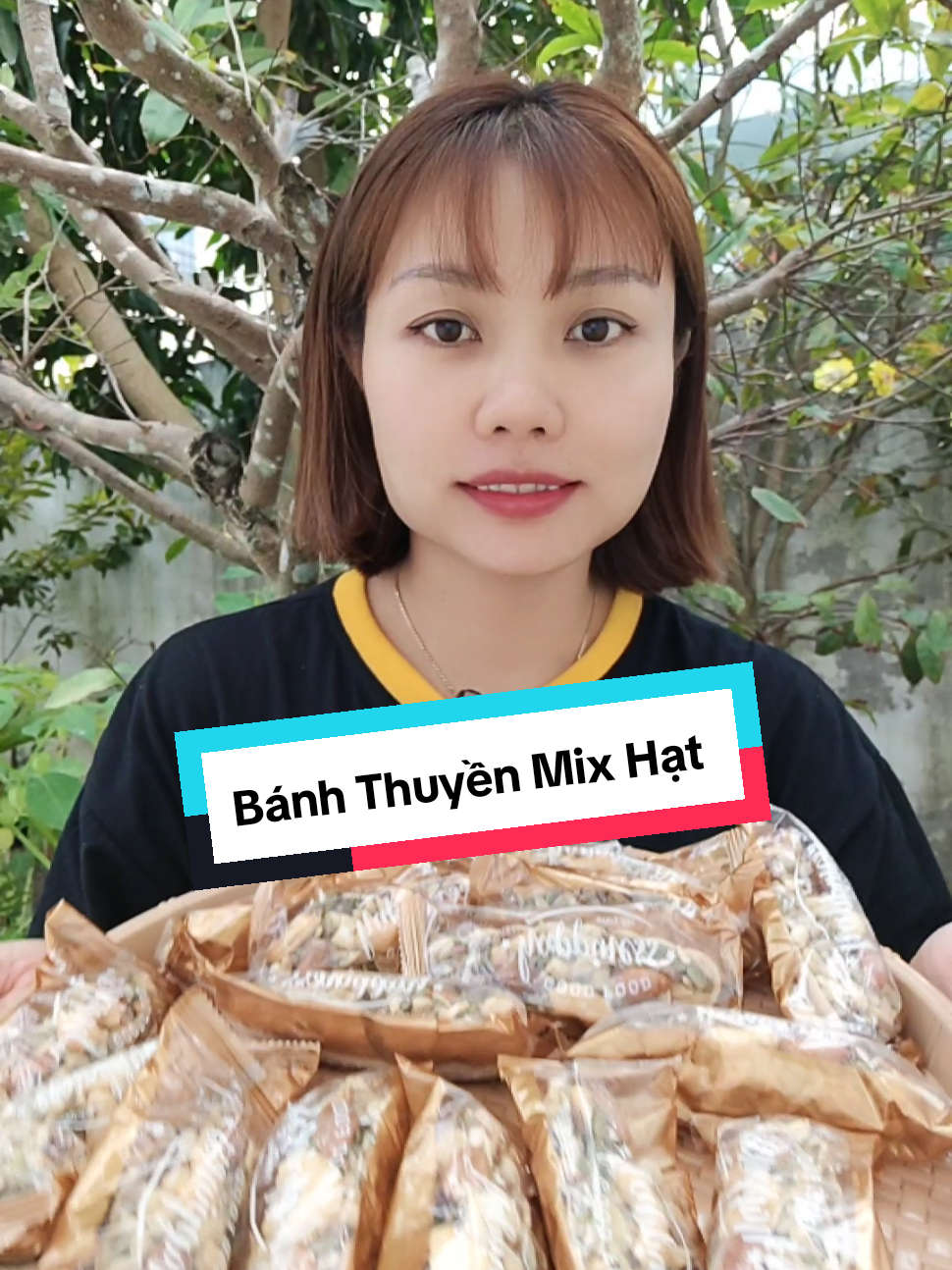 Bánh thuyền mix hạt dinh dưỡng phù hợp cho những người ăn kiêng, làm quà biếu#utthuydongdieu #xuhuong #banhthuyenmixhat #anvat 