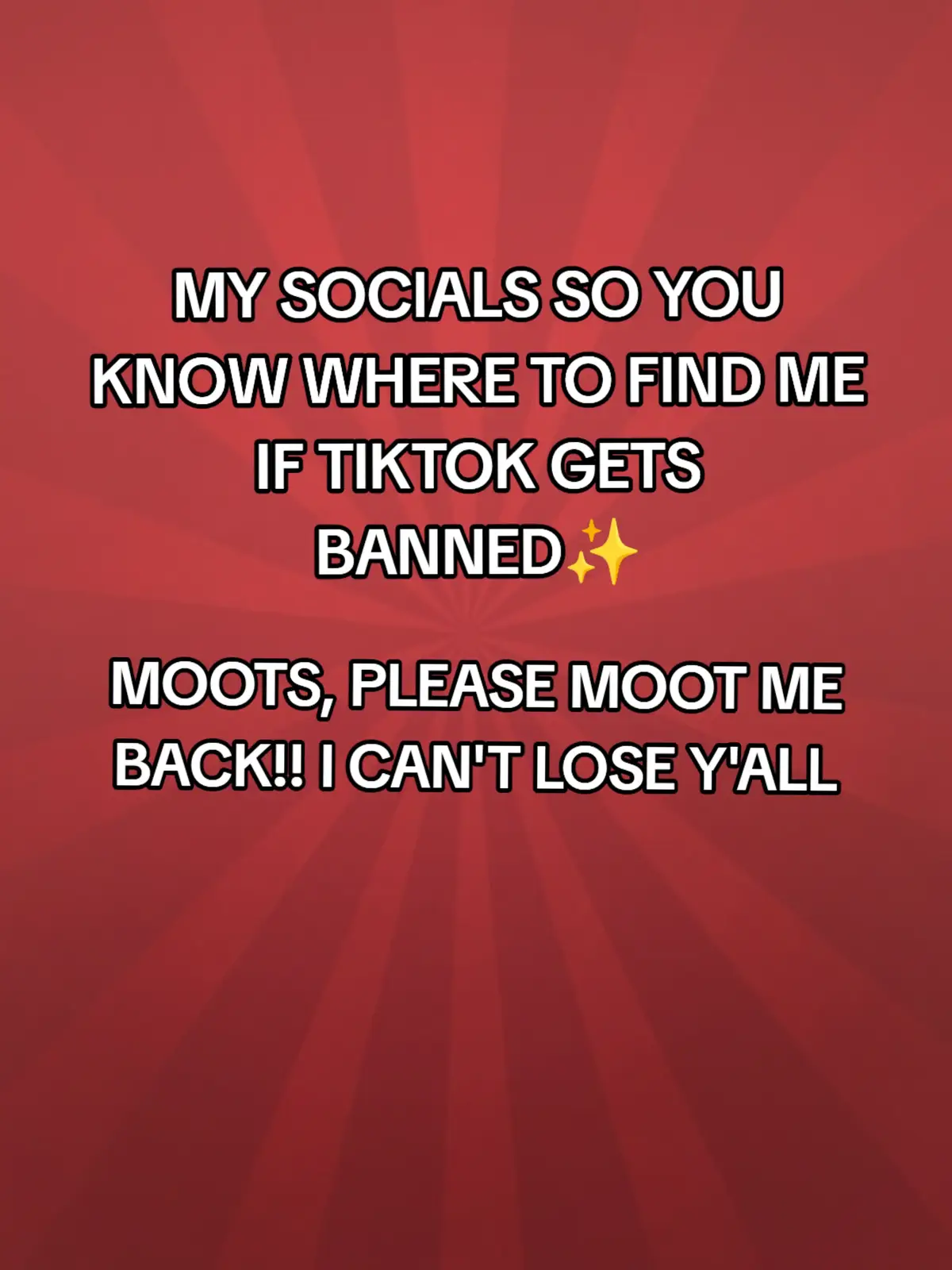 #SOCIALS Please moots, moot me back! Tiktok is the one platform I really love and was able to gain a lot from, so I hope it doesn't get banned, but if it does, find me here! || #fyp #fypシ #fy #xybca #SONIC #SHADOW #sonicmovie3 #shadowthehedgehog #viral #sonicprime #sonicthehedgehog #edit #art #artist 