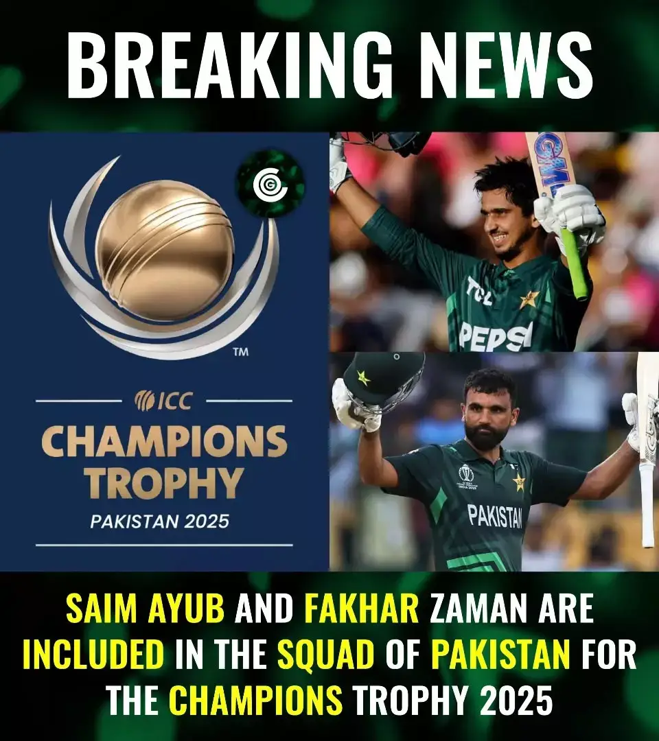 Good News For Pakistan Cricket Fans Ka Liya Ab Khush Ho___💀💓💪 #iccchampionstrophy2025 #foryoupageofficiall #100k #unfrezzemyaccount #foryoupage #HBLPSLDraft #pleaeunfrezzemyaccount #flypシ #viral #foryou #growaccount #trending #grow 