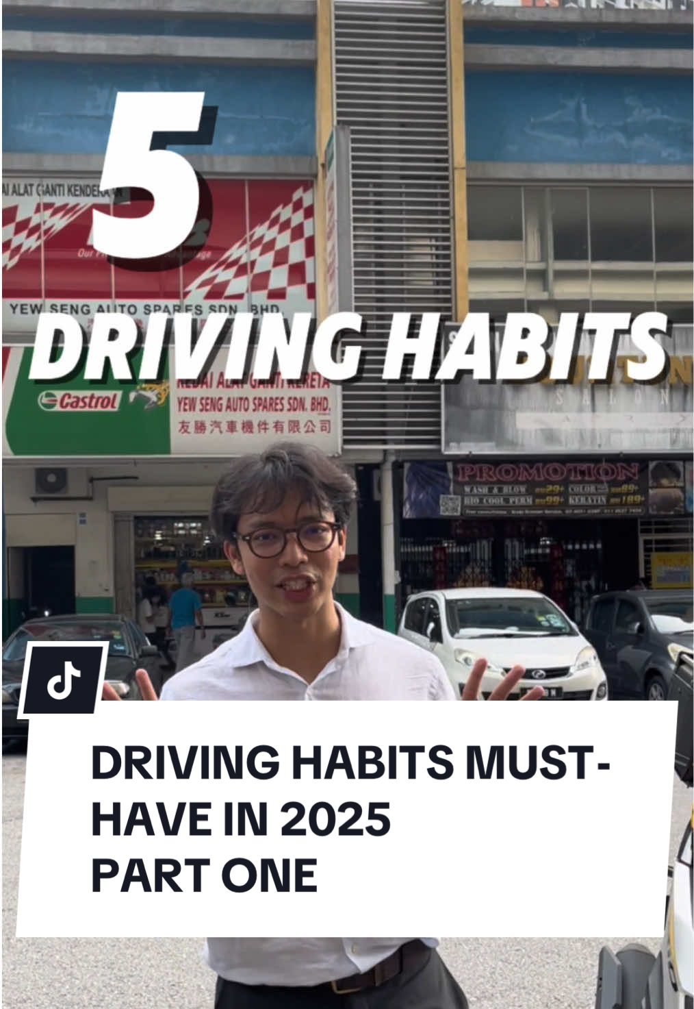 Want to be better than 90% of Malaysian drivers?  Start with these 5 habits! Safe distance, using indicators, and checking blind spots. Driving safe starts with YOU.  Guess what’s the next good driving habits in Part two?!  Drive safe & be kind! #roadeducation #drivesafebekind #RoadSafetyMalaysia #driving4dummies 