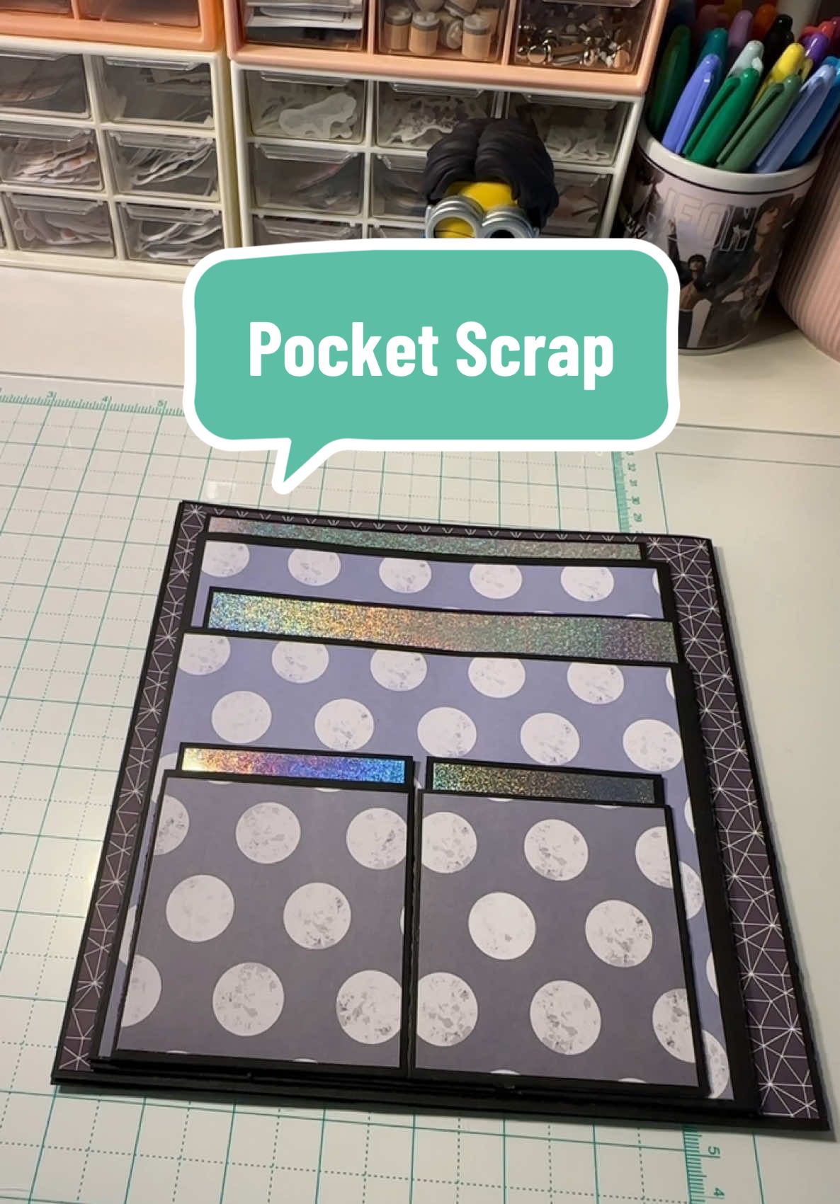 Scrap de domingo 🩷#lachimolala_things #scrap #scrapbooking #scrapbook #tutorial #ghibli 