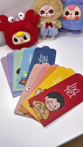 Bộ 10 bao lì xì trẻ em tinh nghịch nhà Q.Gla với màu sắc pastel đáng iu #baolixi #baolixitruyenthong #baolixi2025 #lix #liximayman 