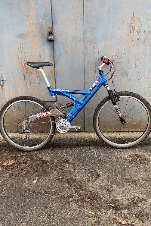 1999 Trek VRX 200 vintage full suspension bike #trek #trekbikes #restoration