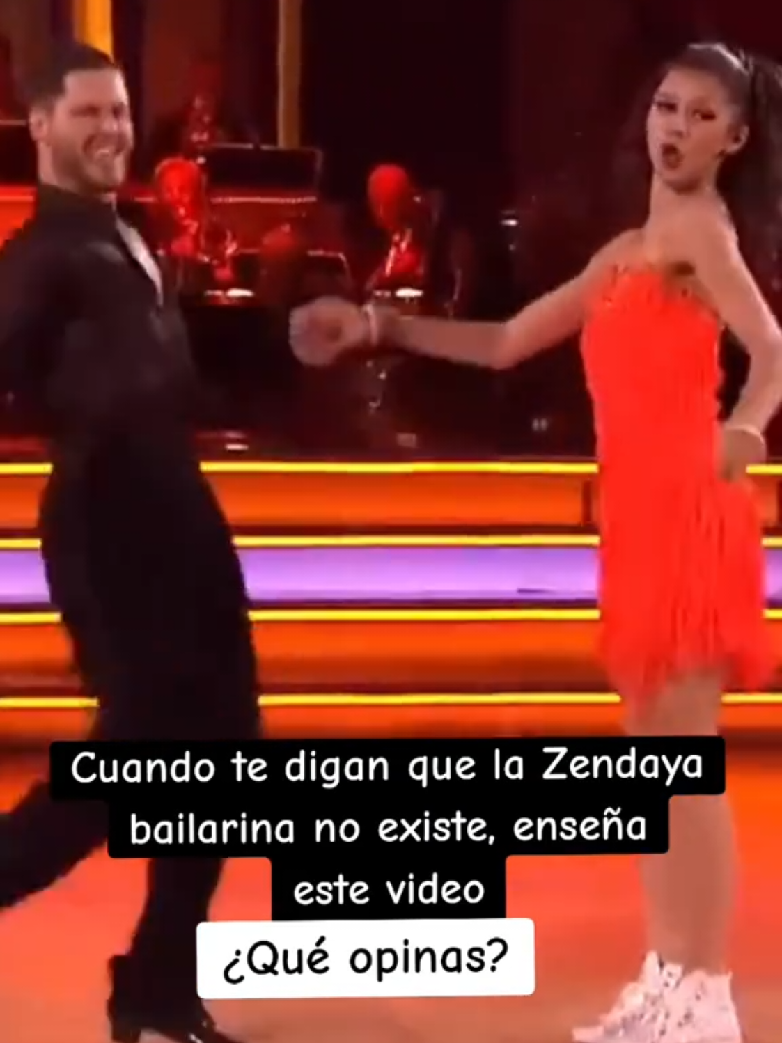 Zendaya demostró que es una artista completa al bailar en Dancing With The Stars y mostró todo su talento #zendaya #dancingwiththestars #tomholland #entretenimiento #entretenews #fyp #parati 