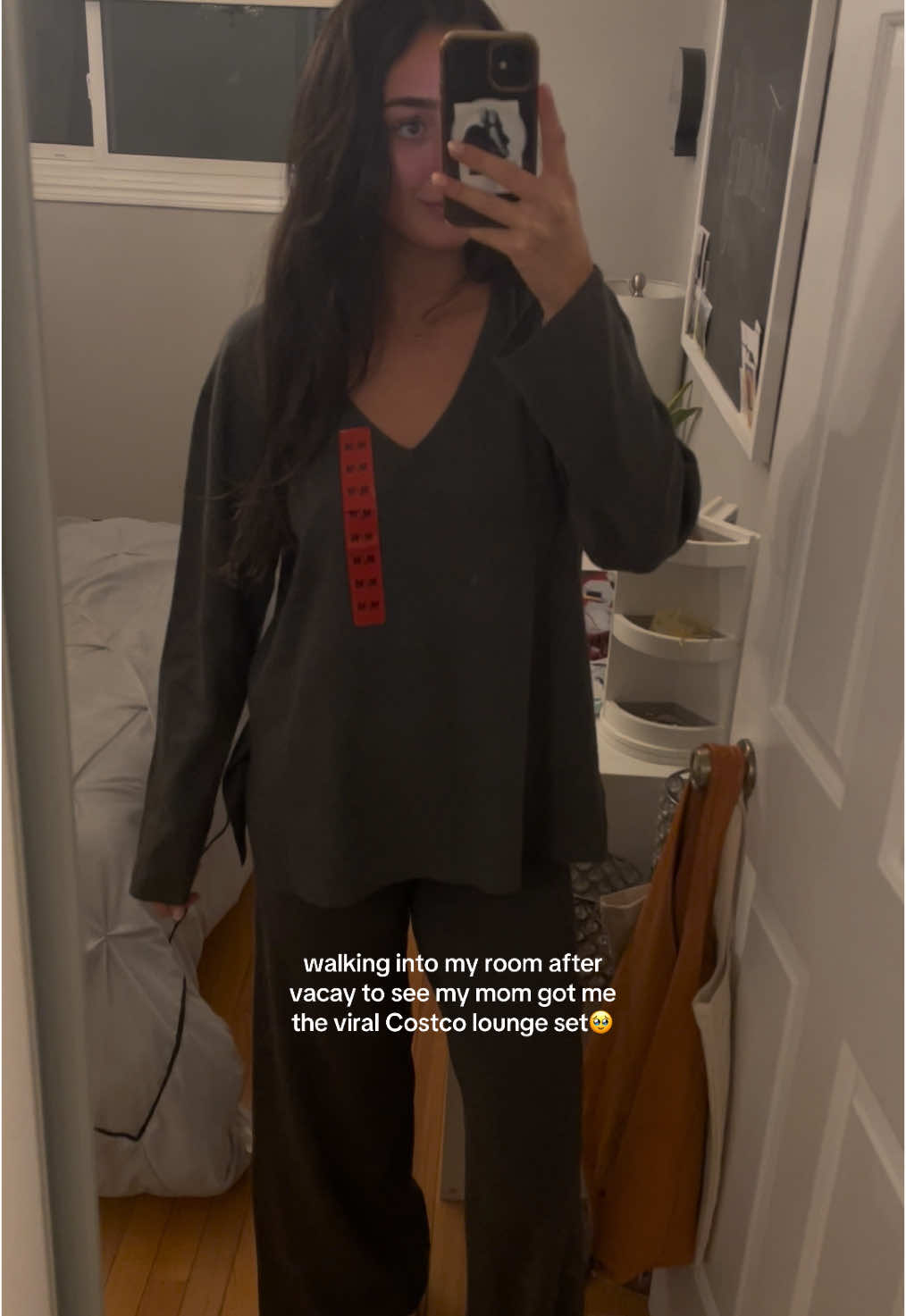 Didn’t even ask her for this🥲🥲🥲 Perks of a Costco mom 🛒 #fyp #costco #costcomom #costcofinds #costcobuys #costcotiktok #costcosweatset #costcoclothes #costcoloungeset 